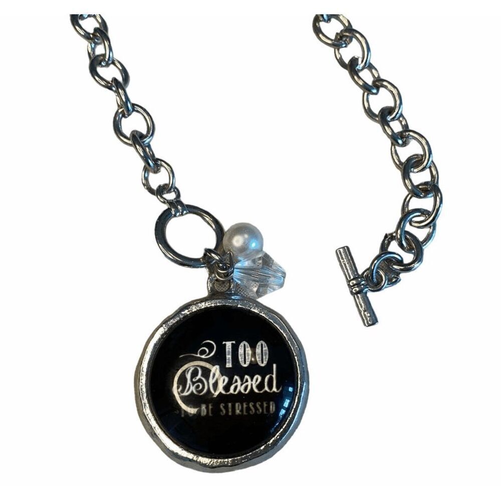 NWT Occasionally Made Motivational Charm Necklace‎ - Picture 3 of 3